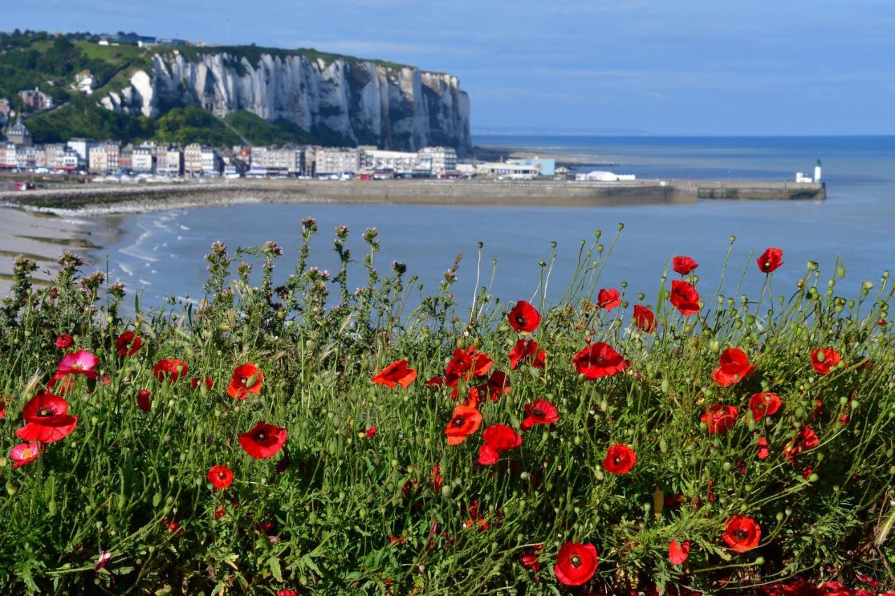 Les Herbages Mers-les-Bains Bagian luar foto