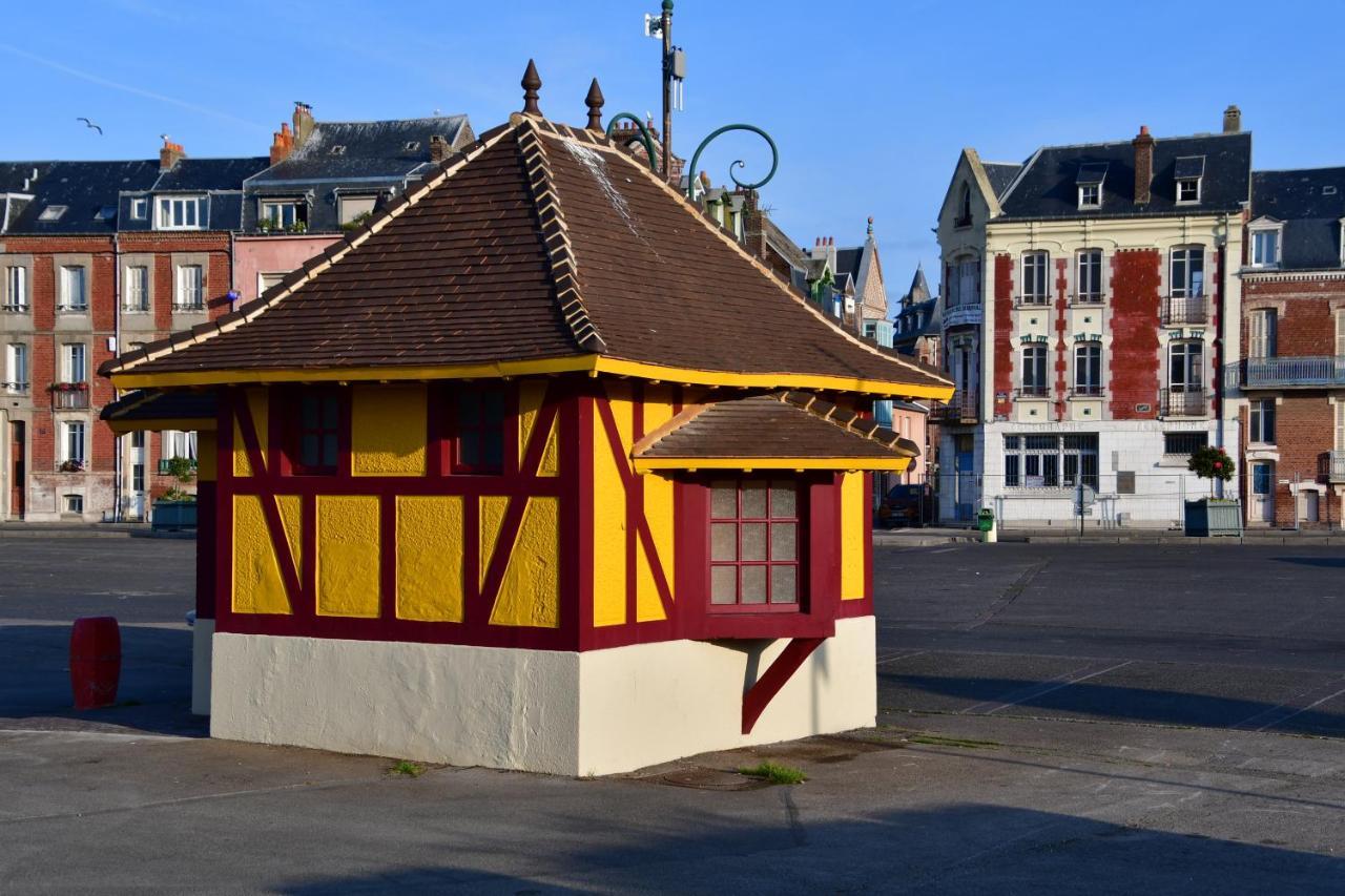 Les Herbages Mers-les-Bains Bagian luar foto