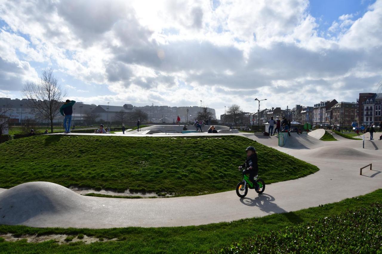 Les Herbages Mers-les-Bains Bagian luar foto